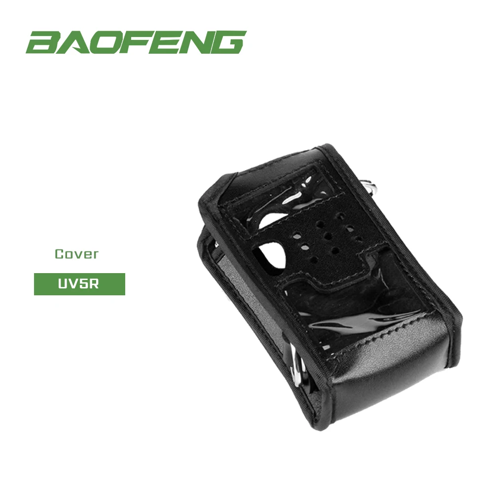 Сумка Чехол для BaoFeng UV 5R UV5R UV-5RA UV-5RE Walkie Talkie портативный Lether чехол сумка чехол черный чехол