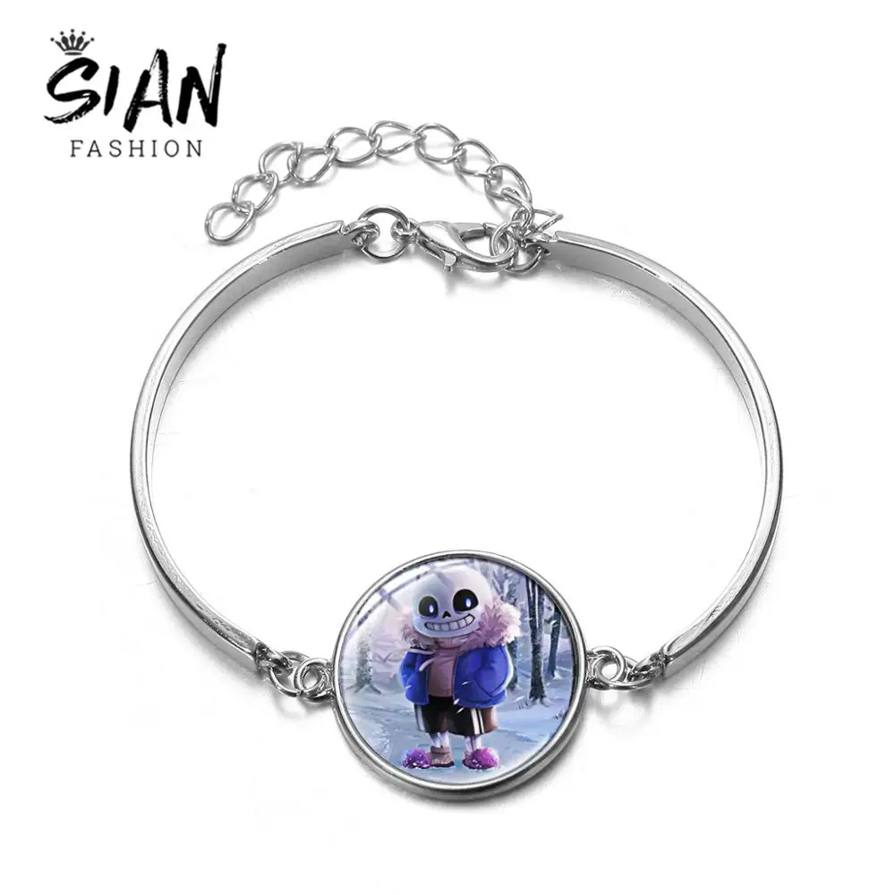 Браслет с изображением героев игры Undertale новинка забавный браслет персонажа Санс