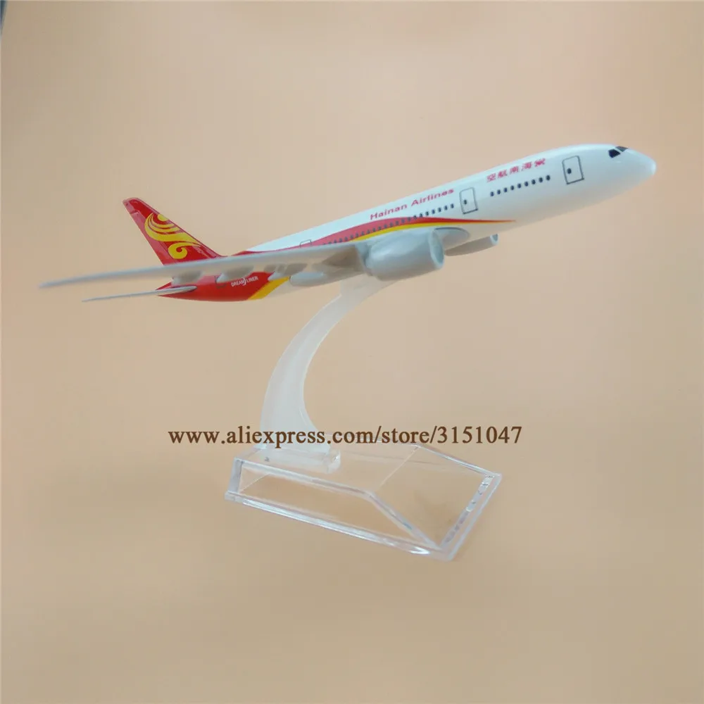 16 см авиамодель самолета China Hainan Airlines Боинг 787 B787 модель из металлического сплава