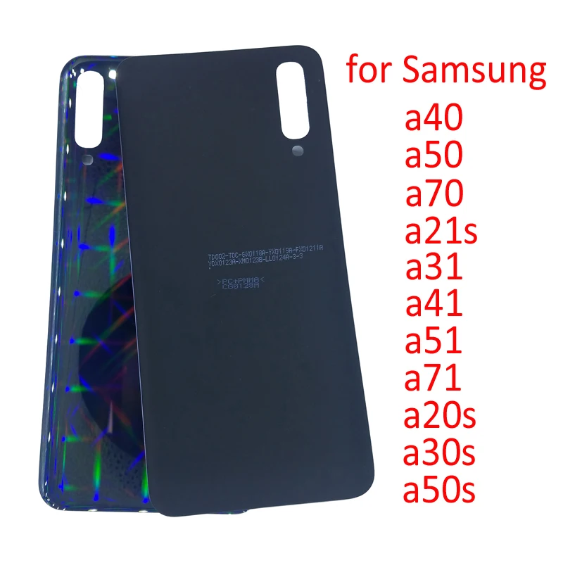 

For Samsung A40 A50 A70 A21S A31 A41 Back Cover Original New Phone Housing Rear Panel Case For Samsung A51 A71 A20S A30S A50S