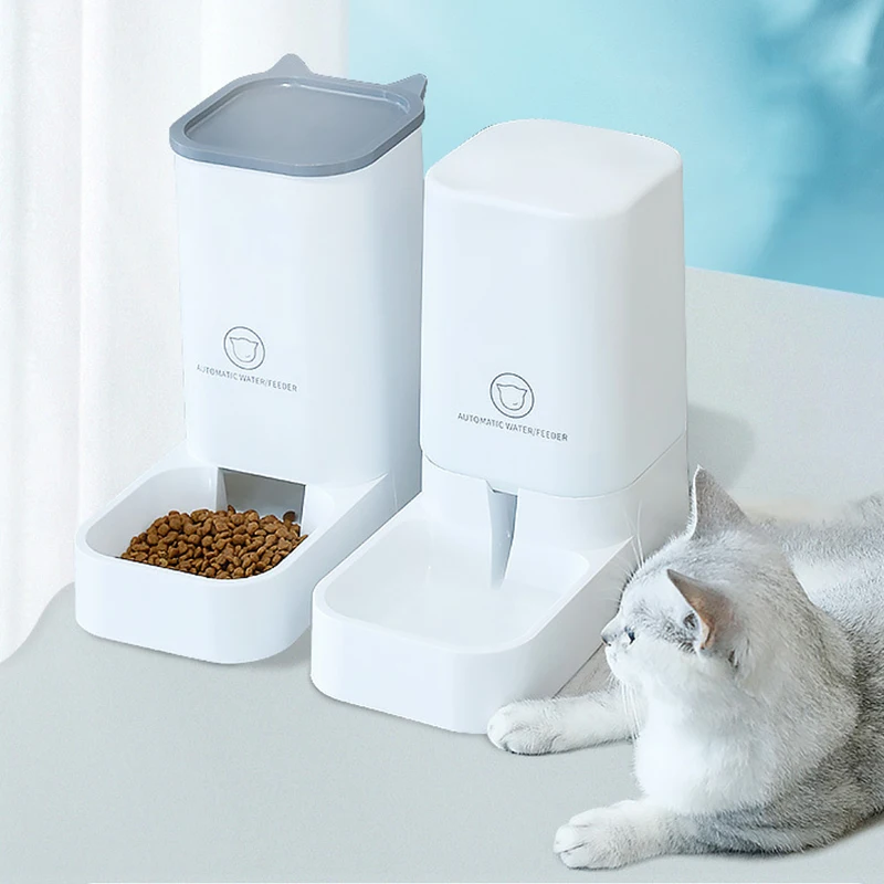 

Cat Feeding Bowls For Dog Automatic Feeders 3.8L Large Capacity Pet Dog Cat Automatic Feeder Dog Water Dispenser Fountain