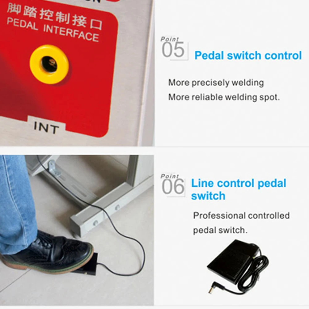 

New Multifunctional 709A High Power Lithium Battery Clamp Automatic Microcomputer Digital Display Pulse Mobile With Welding Pen
