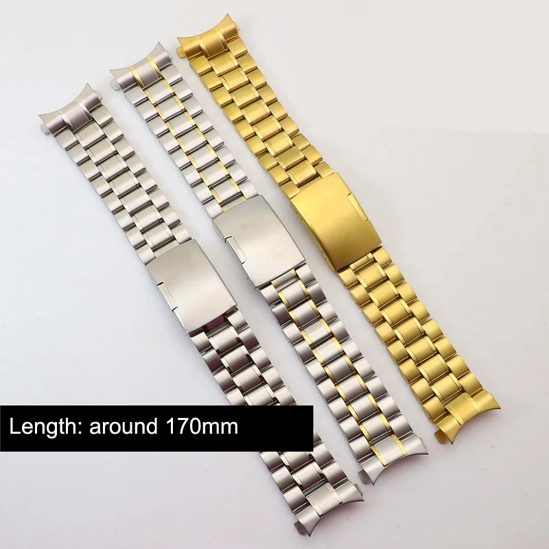 Ремешок для часов из нержавеющей стали 18 мм 20 22 24 Tissot T035 PRC200 T055 T097 ремешок браслет