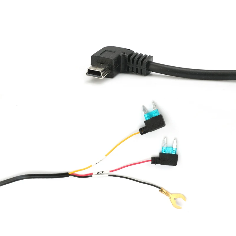 

Jansite Hard Wire Kit Mini USB Car Charger Power Inverter Converter Adapter for Dash Cam DVR Recorder Register
