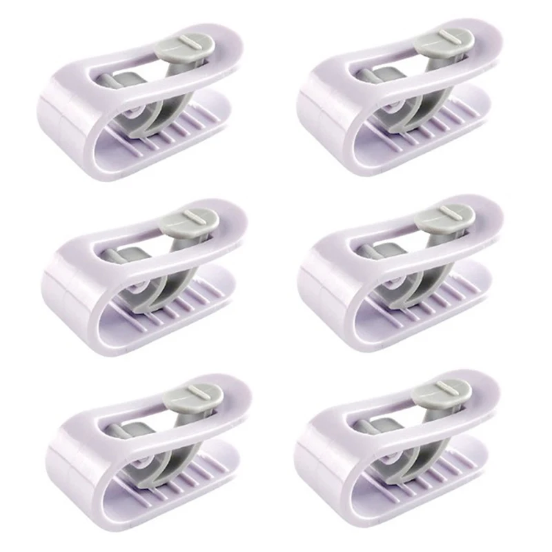 

6 Stks/set Antislip Dekbed Dekbed Clips Plastic Dekens Fastener Clip Antislip Bed Dekbedovertrek Vel Fixer