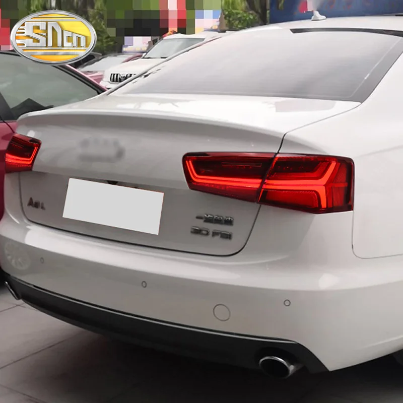 Автомобильный Стайлинг задний фонарь для Audi A6 задний светильник s 2013- A6L C7 светодиодный задний светильник сигнальный светодиодный DRL Стоп задний фонарь аксессуары