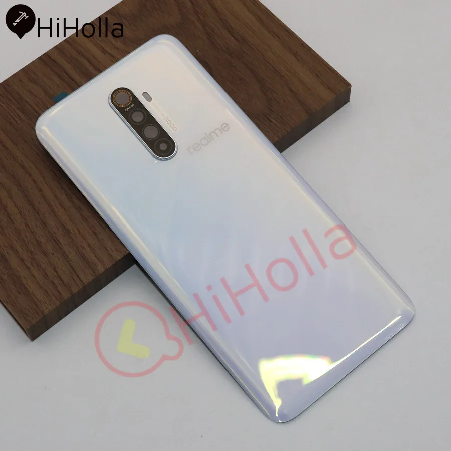 Оригинальная Новинка для OPPO Realme X2 Pro задняя крышка батарейного отсека стеклянная