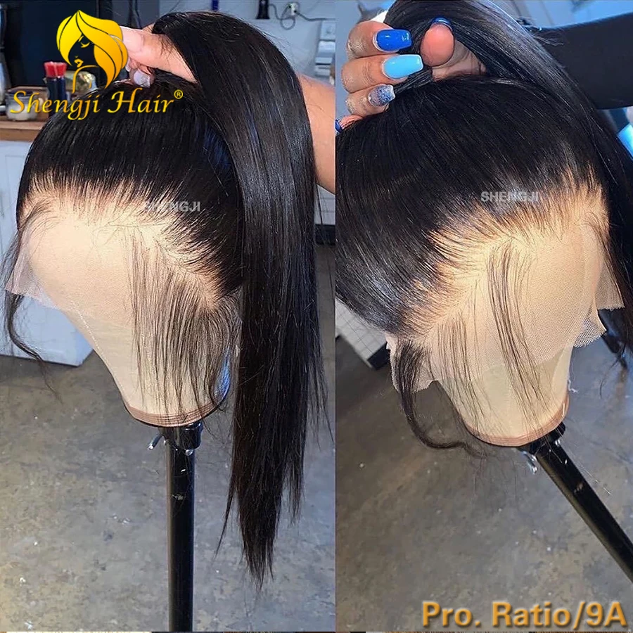 150% прозрачный парик 13х6 кружевные передние человеческие волосы парики для черных