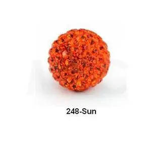 

urytf 300pcs/lot 10mm VXC Micro Pave CZ Disco Ball Beads For crystal Crystal Bracelet