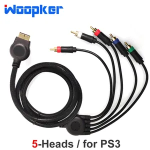 1 8m5ft multi component av cable premium high resolution game cable accessories for sony playstation 23 free global shipping