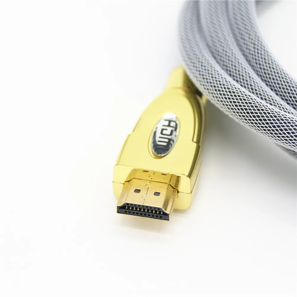 HDMI кабель видео кабели позолоченный 1 4 1080P 3D для HDTV сплиттер коммутатор 0 5 м 2 3 10 12 15