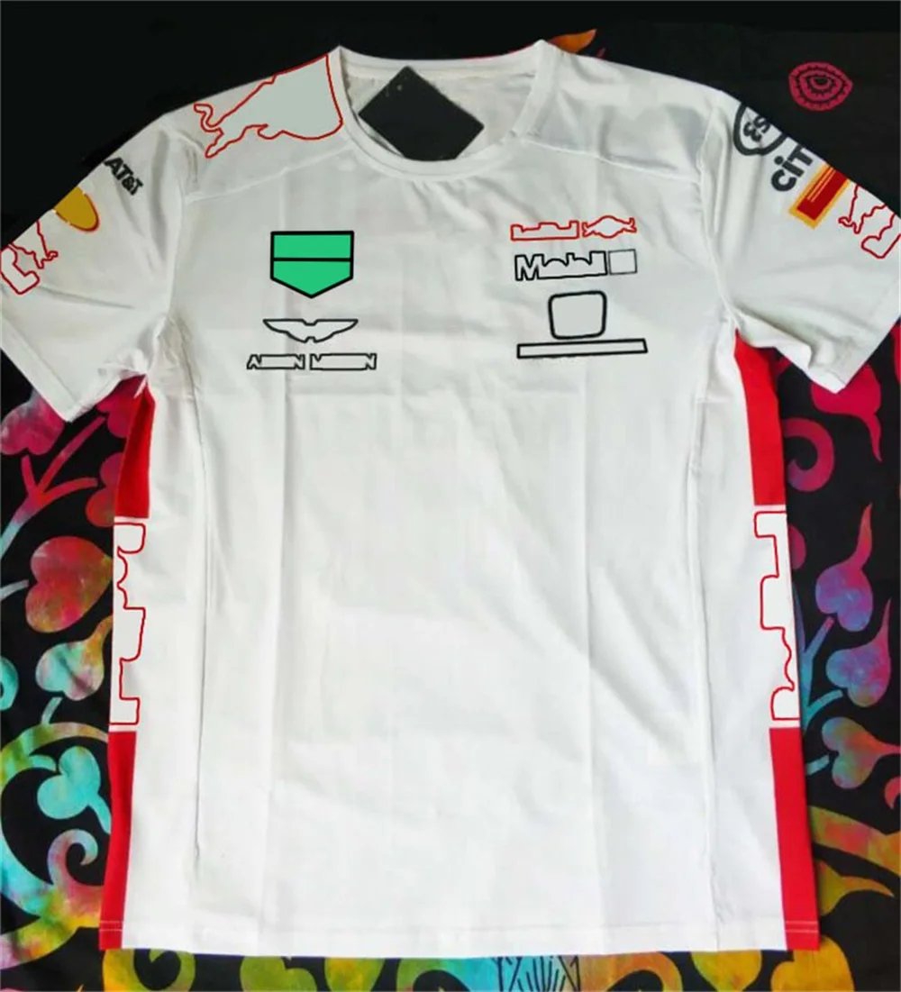 

F1 Team Racing Suit Season The Same Jacket Formula 1 Fans Short Sleeve Round Neck T-shirt Car Overalls Can Be Customized