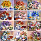 Evershine Алмазная вышивка пион цветы картина стразы Алмазная мозаика вазы вышивка крестом Новое поступление Алмазная Живопись сирень подарок ручной работы