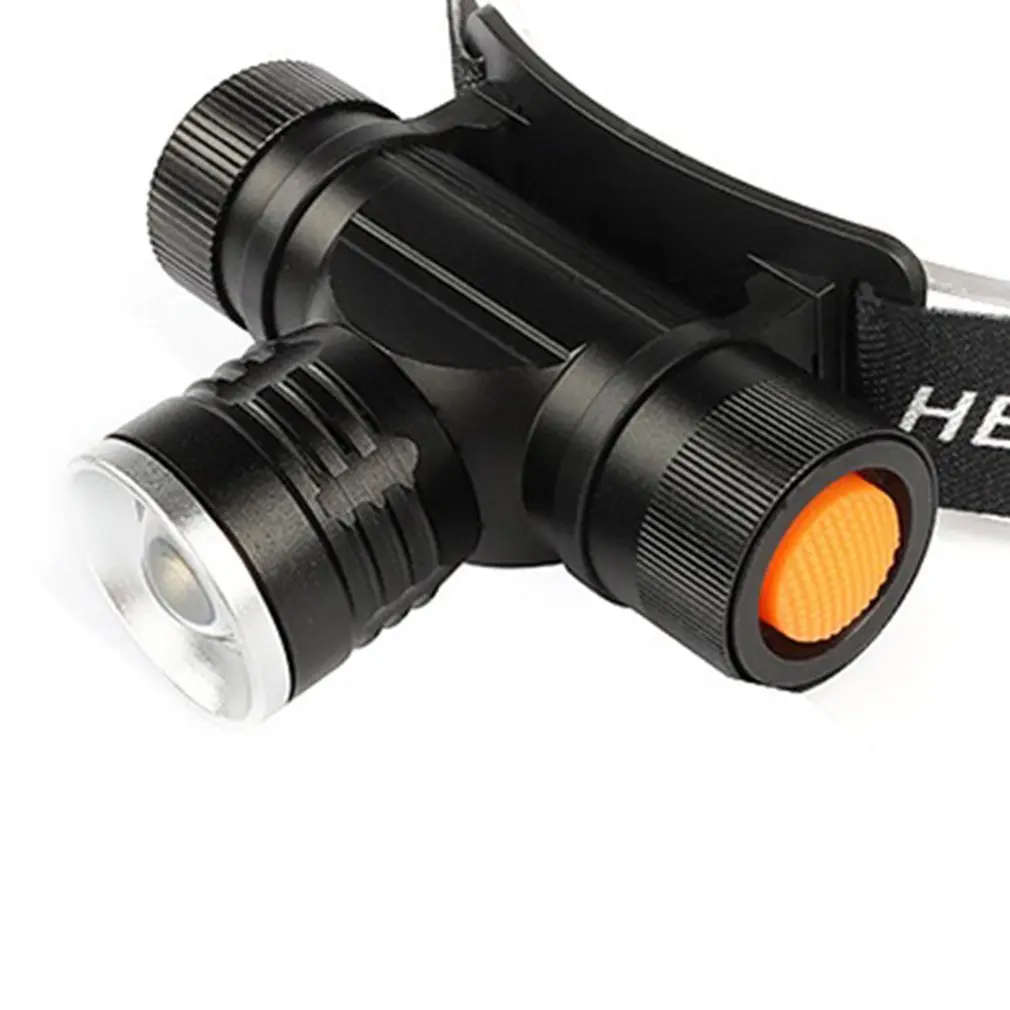 

Strong Headlight LED Outdoor Rechargeable Night Fishing Light Mini USB Rechargeable Telescopic Focusing Portable Headlight