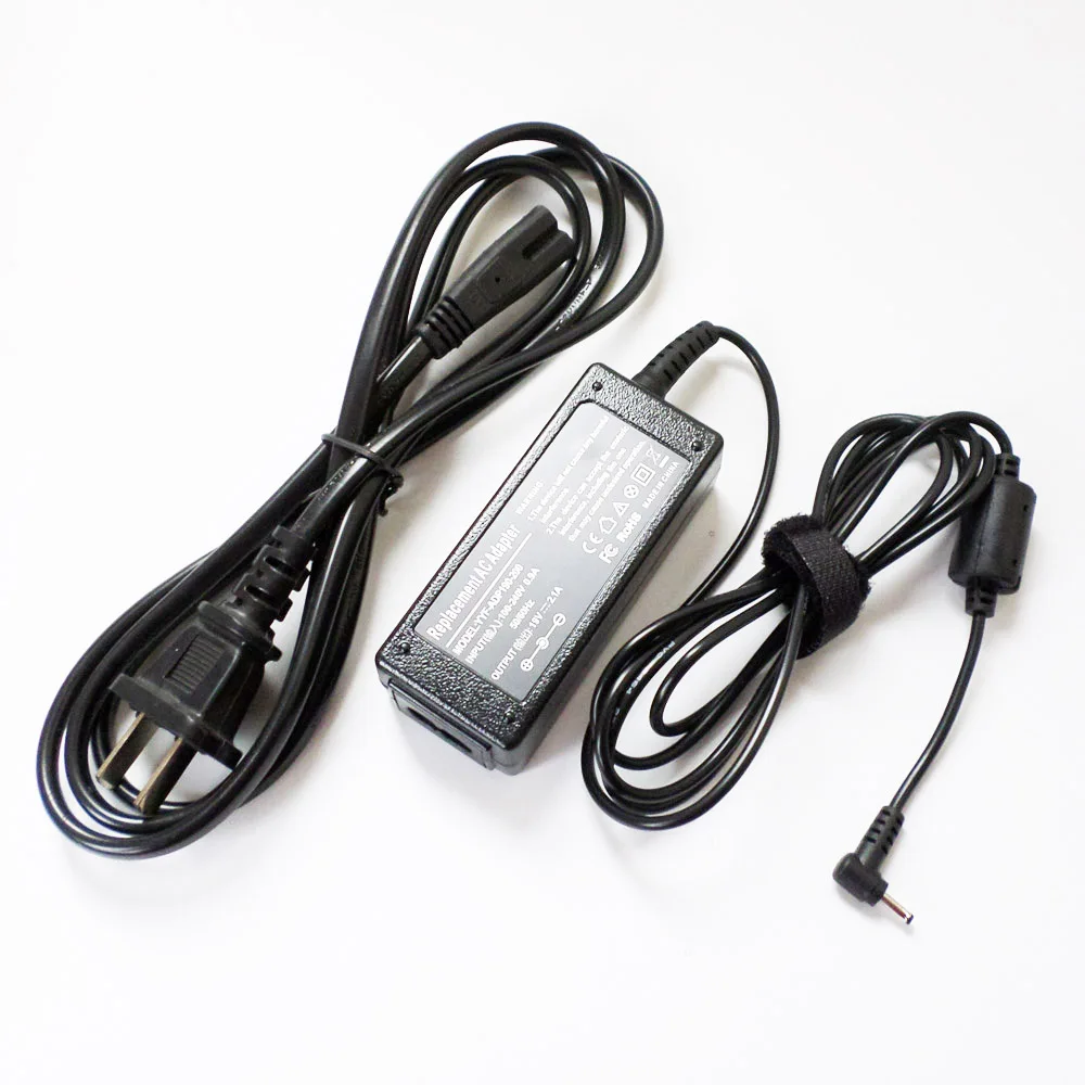 

New 19V 2.1A 40W AC Adapter Battery Charger Power Supply Cord For Asus Eee PC 1005HAGB 1005HAG 1201 1201HA 1101HA-MU1X EXA0901XH