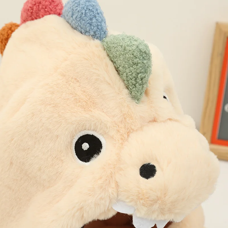 Милая плотная шапка с динозавром шарф перчатки Зимняя женская новая из трех