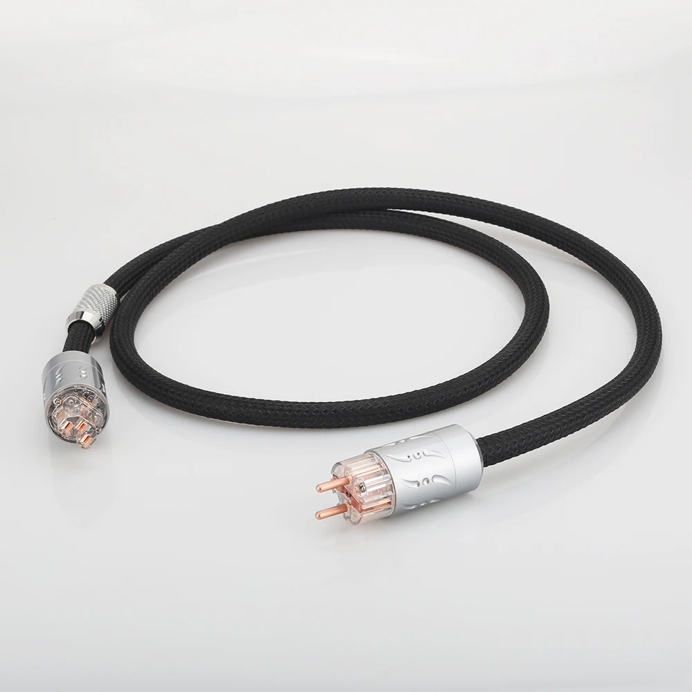 Виборг VP-1501 OFC медный кабель питания Schuko HIFI удлинитель кабеля с фоторазъемом |