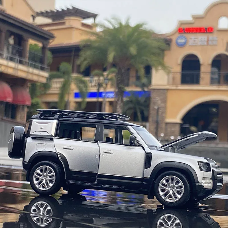 1:32 Land Rover Defender модель автомобиля из сплава литая и игрушечная металлическая