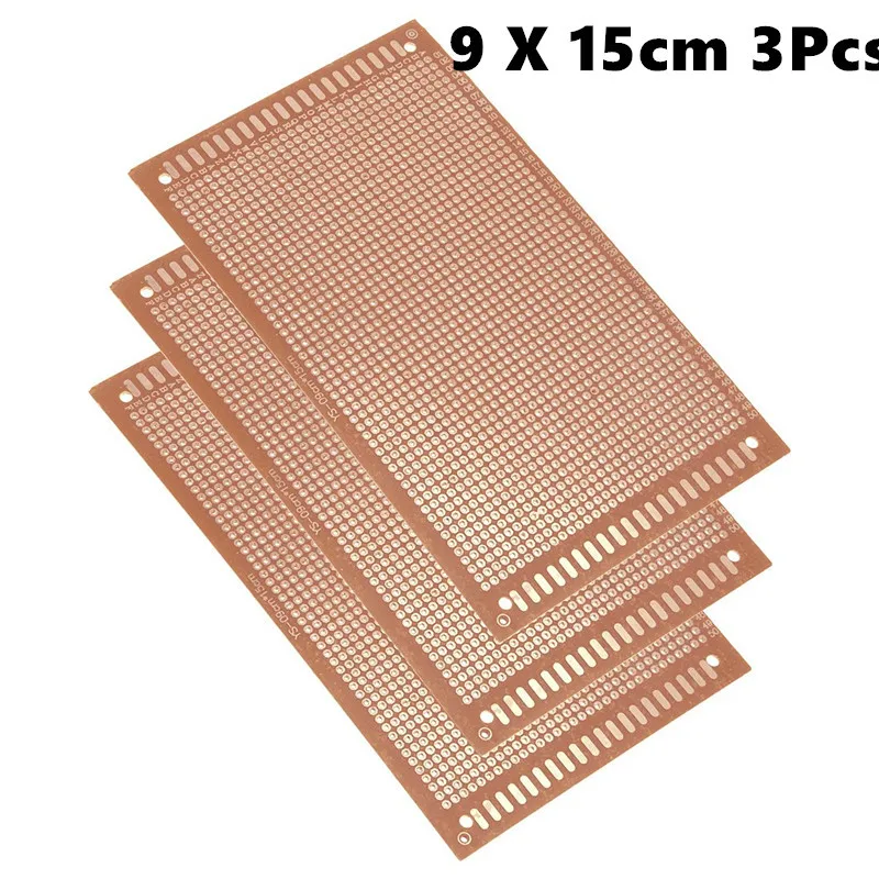Односторонняя универсальная печатная плата 9x15 см для самостоятельной пайки
