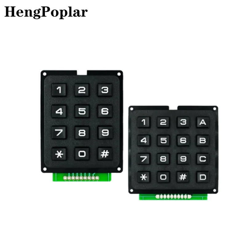 Матричный переключатель 3*4 4*4 модуль матрицы клавиатуры с клавишами из