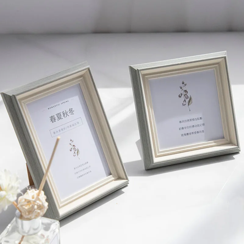 

5/6/7/8/10 inch simple and fresh desktop photo frame wall-mounted photo frame wedding photo frame