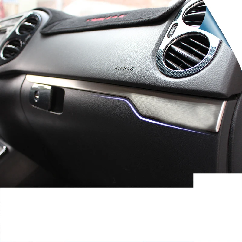 

Автомобильная приборная панель из нержавеющей стали lsrtw2017 для volkswagen tiguan 2007 2008 2009 2010 2011 2012 2013 2014 2016 2015 2017