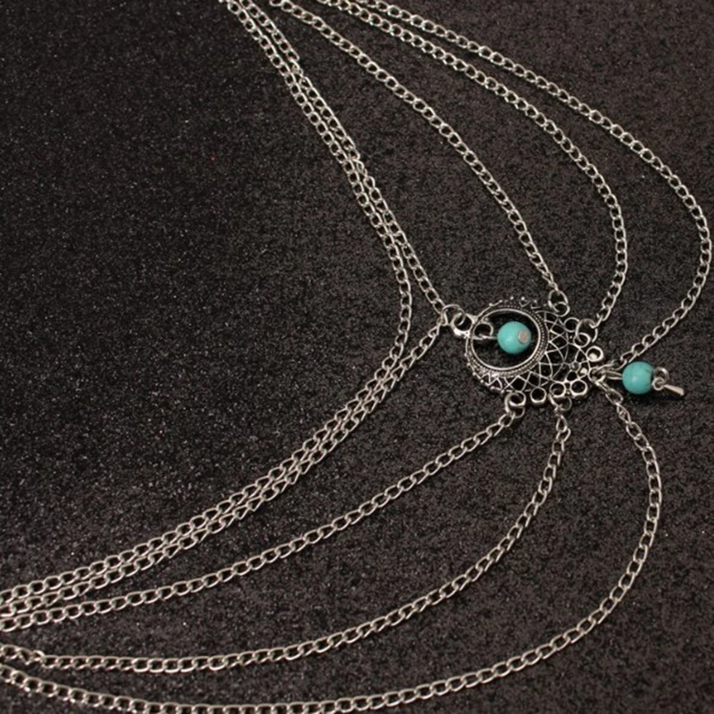 1Pc Fashion Anklet Bracelet Weight Loss Green Bead Stone Magnetic Therapy Health Care | Красота и здоровье