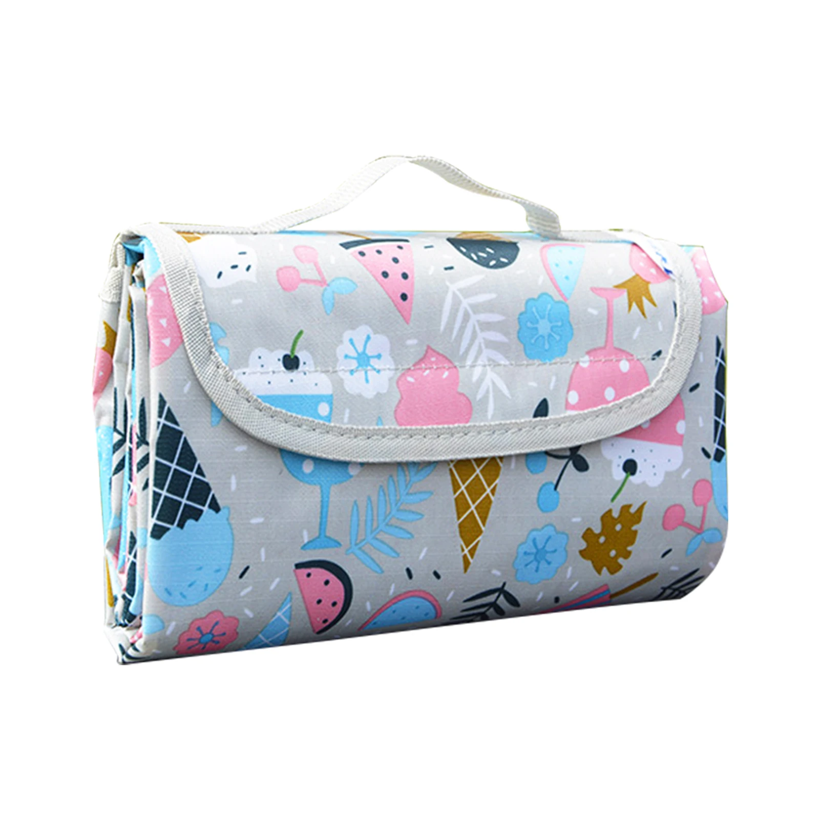 

Пикник барбекю складное покрывало на открытом воздухе Портативный прочной рубашечной ткани туристический коврик Водонепроницаемый легко ...