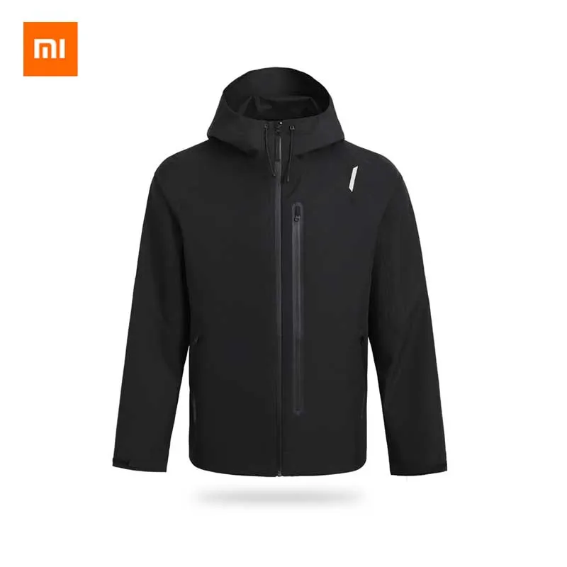 Xiaomi Youpin хлопковая куртка для всех погодных условий, ветрозащитная Водонепроницаемая практичная многофункциональная застежка-молния, держатель для телефона