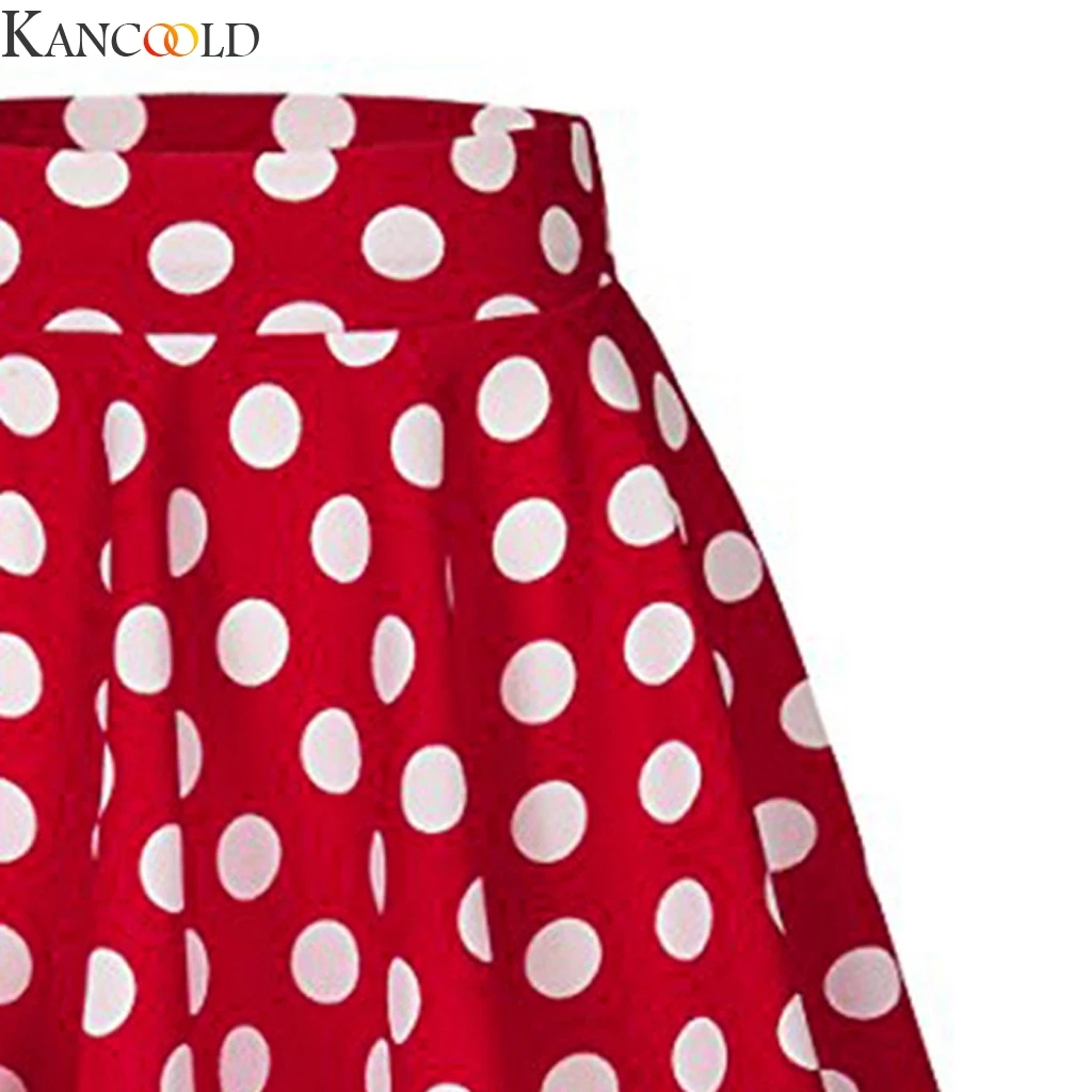 KANCOOLD летние короткие юбки для женщин и девушек повседневная одежда в горошек