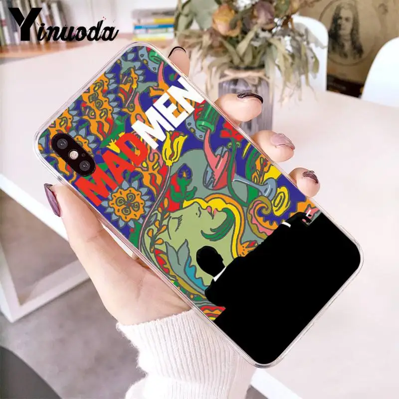 Милый блестящий чехол для телефона Yinuoda Mad Men iPhone 8 7 6 6S Plus X XS MAX 5 5S SE XR 11 11pro