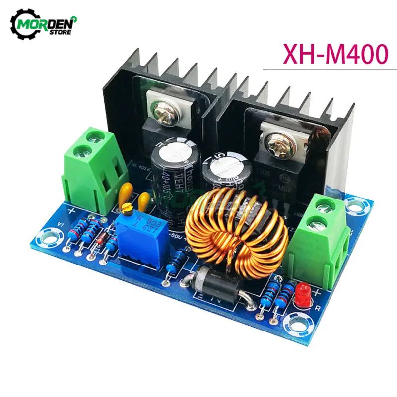 

DC-DC Step Down Buck Converter 8A 200W Module XL4016E XH-M4011 PWM Adjustable 4 -40V to 1.25 -36V Voltage Regulator Power Supply