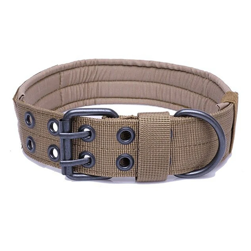 Тактический военный Регулируемый Собачий тренировочный ошейник из нейлона| |