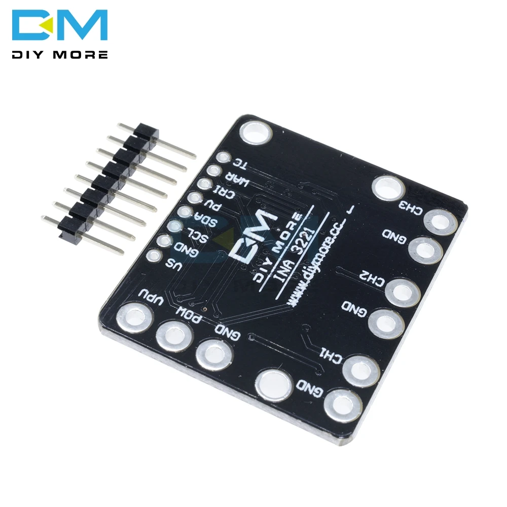 Модуль платы датчика питания IIC I2C INA3221 Замена модуля напряжения источника INA219