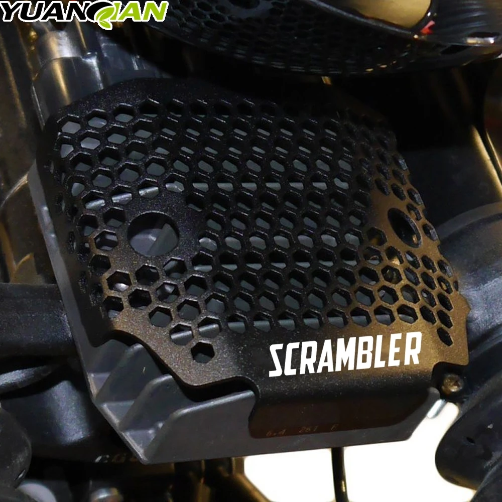 

Motorcycle Aluminum black Rectifier Guard Protector Cover For Triumph Street Scrambler/Cup/Twin Bonneville T100 T120 T 100 200