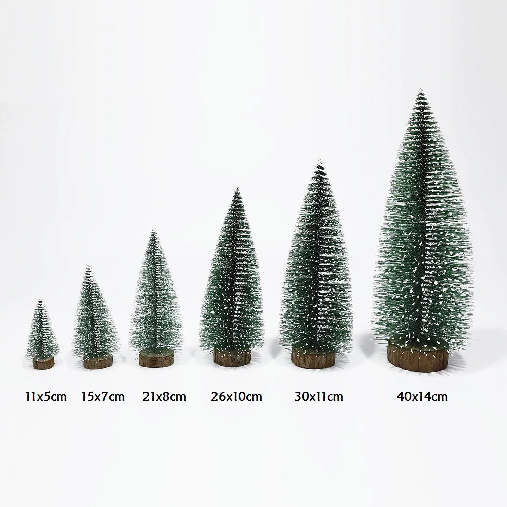 3 шт. новая Маленькая рождественская елка искусственные украшения для стола