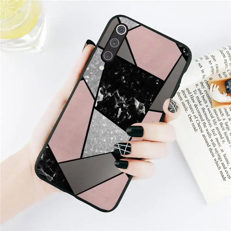 

Matte Marble art pattern Phone Cases For Xiaomi Redmi note 7 8 9 t k30 max3 9 s 10 pro lite Luxury brand shell funda coque