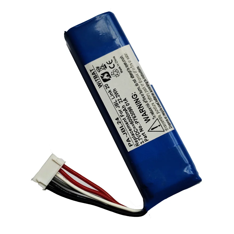 6000mah bateria para jbl link 20, p763098 01a