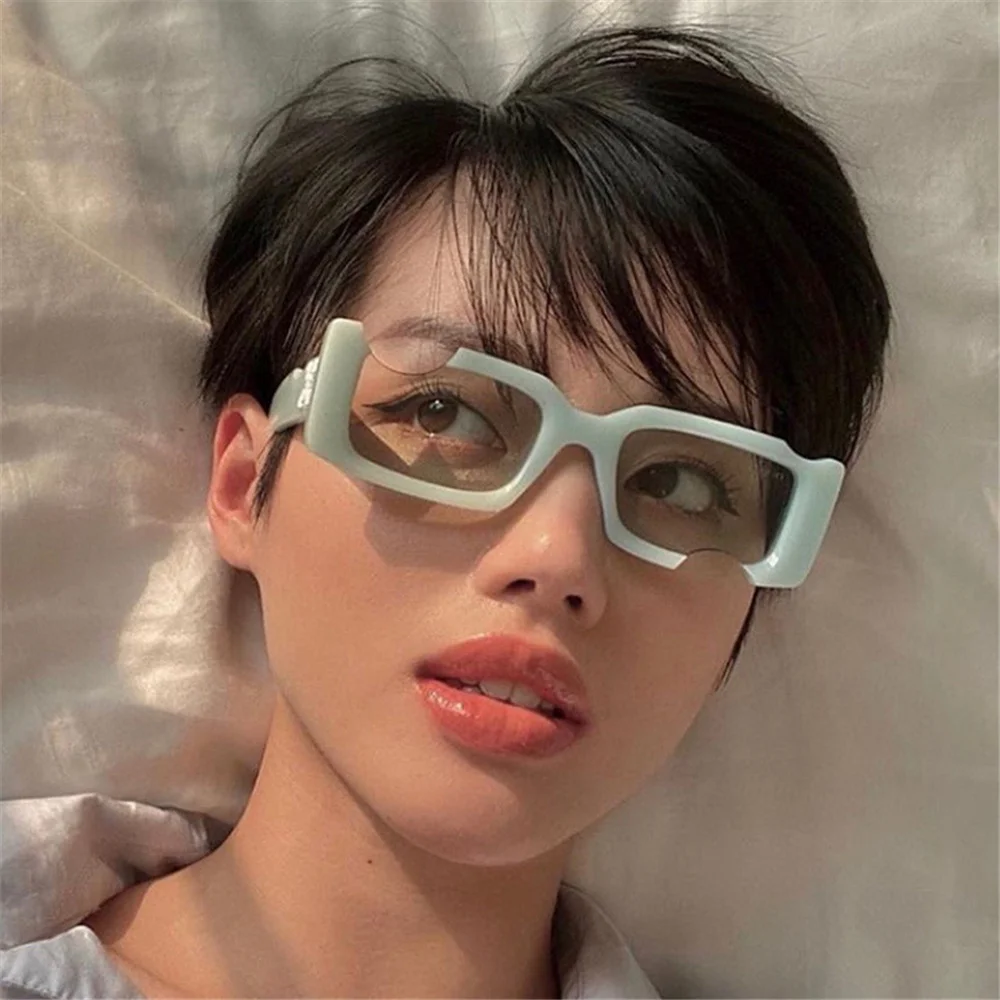 

Fashion Trend Women's Men's Sunglasses Sun Shades Glasses 2023 Luxury Notch Design Eyeglasses Female Male Eyewear