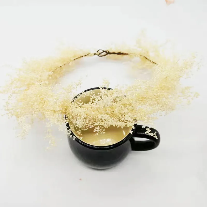 Искусственный настоящий цветочный венок роза для женщин и девочек Цветочная