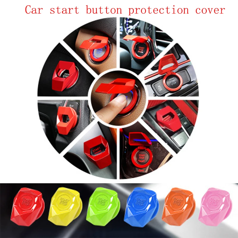 Car Engine START STOP Button Replace Cover Switch For Cadillac CTS SRX ATS Lexus RX NX GS CT200H GS300 RX350 RX300 Saab 9-3 9-5 |