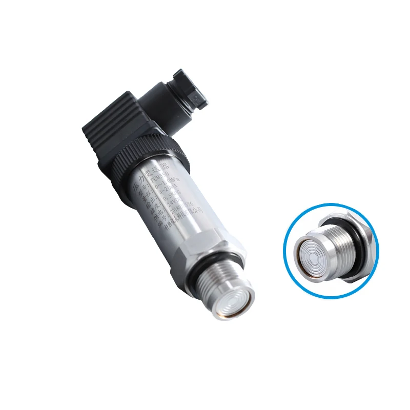 Плоский мембранный датчик давления пленочный из нержавеющей стали 304 4-20 мА 0-10 В