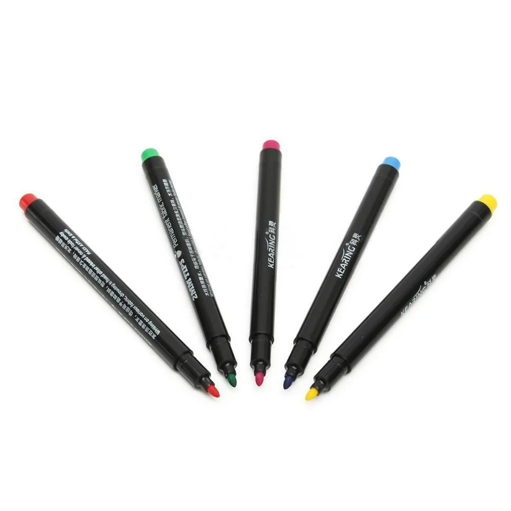 10 шт. маркеры для ткани перманентные ручки рукоделия текстиль одежда футболка