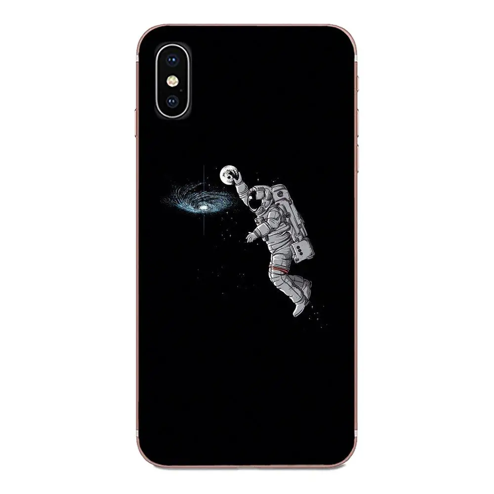Космическая любовь Луна астронавт для Samsung Galaxy A51 A71 A81 A90 5G A91 A01 S11 S11E S20 Plus Ультра