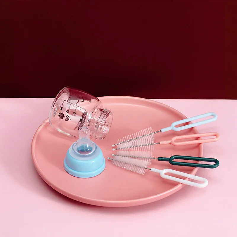 JO LIFE мини- щетка для бутылочек кормления молока соломинка мытья спиральная