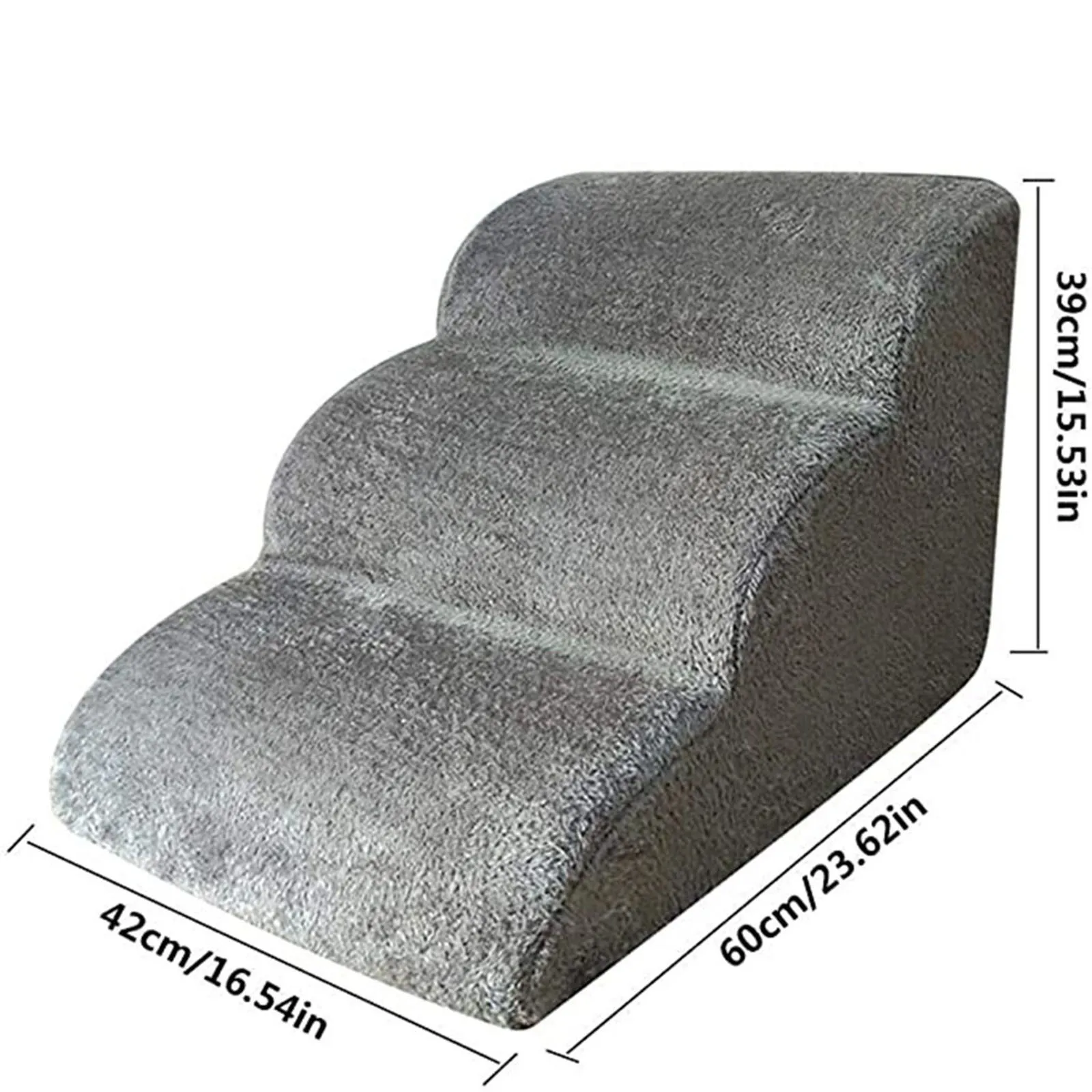 

3 Layers Pet Steps Dog Stairs Ladder Pet Stairs Step Sofa Bed Stairs Ladder Pet Stairs Step Sofa Bed Ladder Dog Access Steps Bed