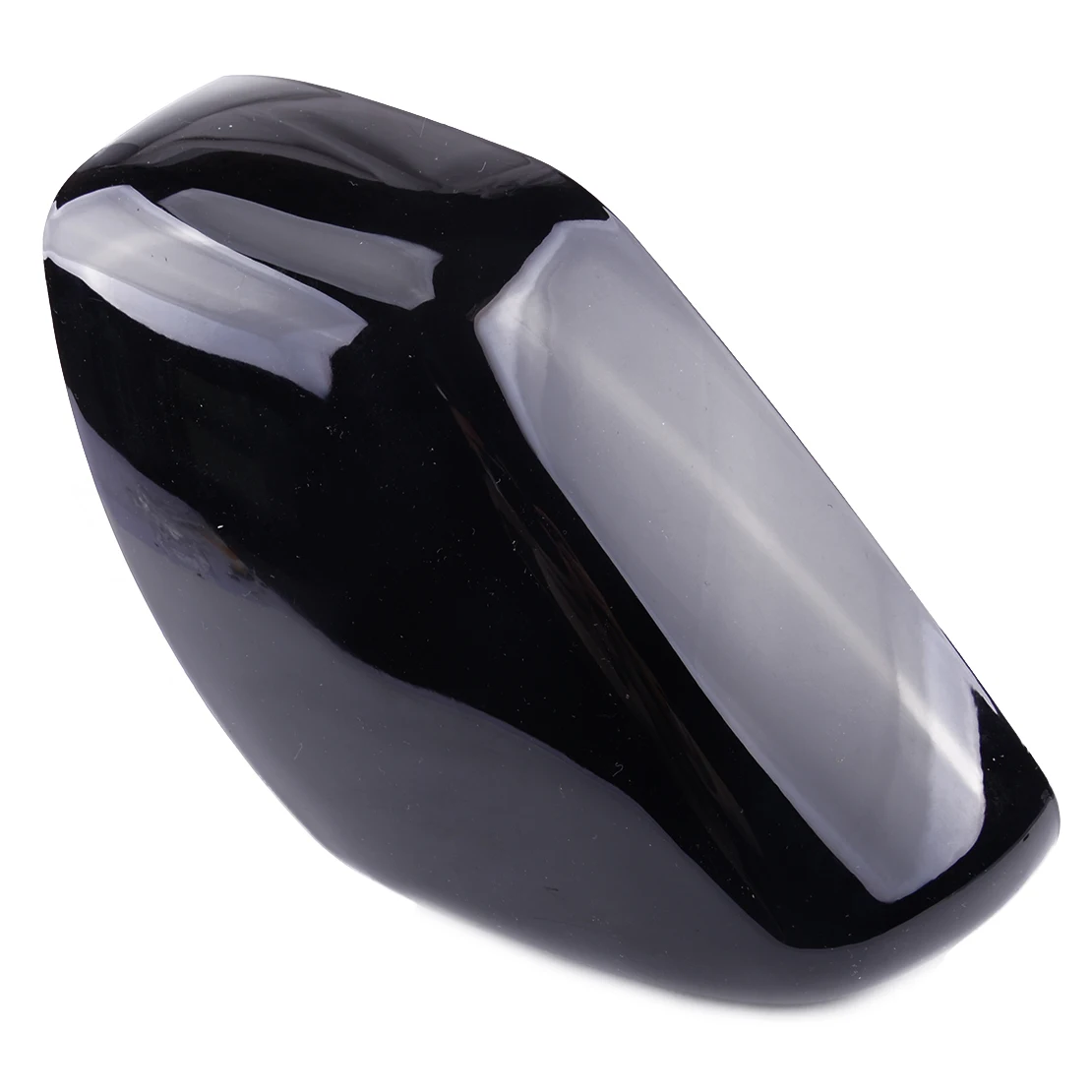 Автомобильное левое крыло боковое зеркало Накладка черный глянец подходит для