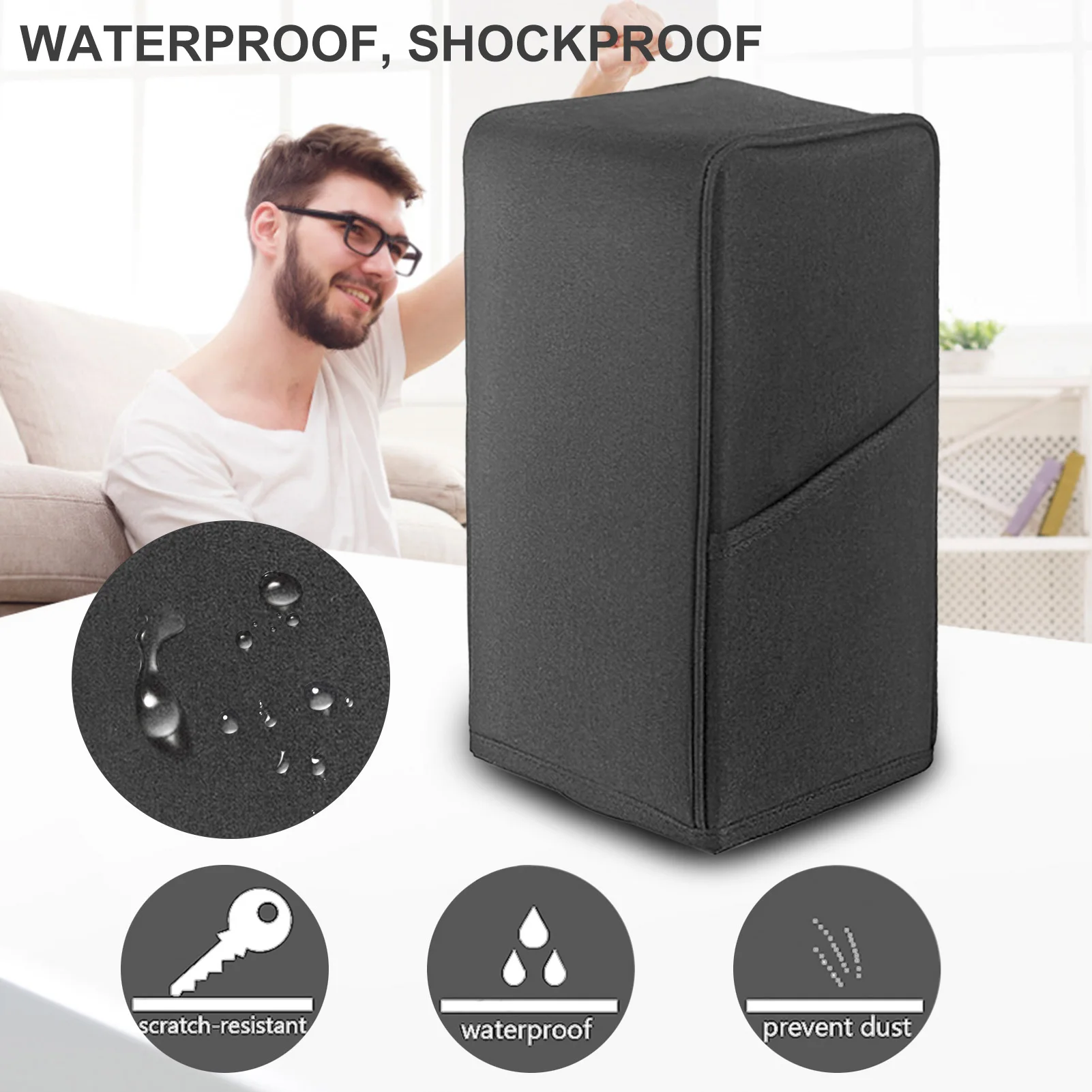 

2021 Rondaful Nylon Dust Guard Anti Scratch Soft Host DustProof Cover Skin Soft Protector Sleeve for-Xbox Series X Console