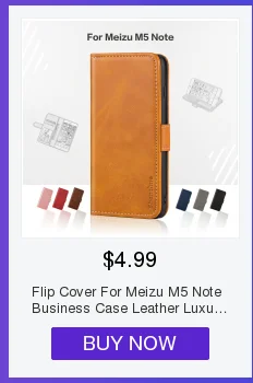 Деловой кожаный чехол для Meizu M5 Note, мягкий силиконовый чехол на заднюю панель для Meizu M5 Note, откидной чехол со слотом для карт, чехол-книжка
