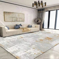 living room large customizable size fur rug modern living room rug nordic abstract pattern carpet rugs for bedroom mat carpet